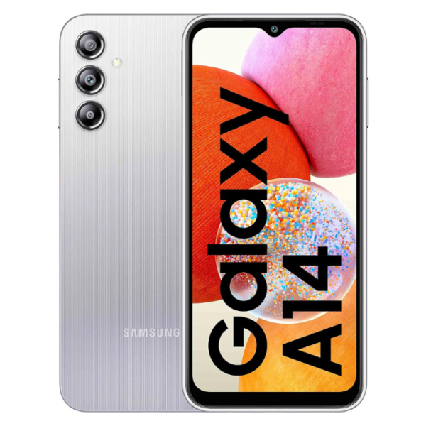 Buy Galaxy A14 4G 128GB/4GB Silver Dual Sim Global Version SM-A145F/DSN