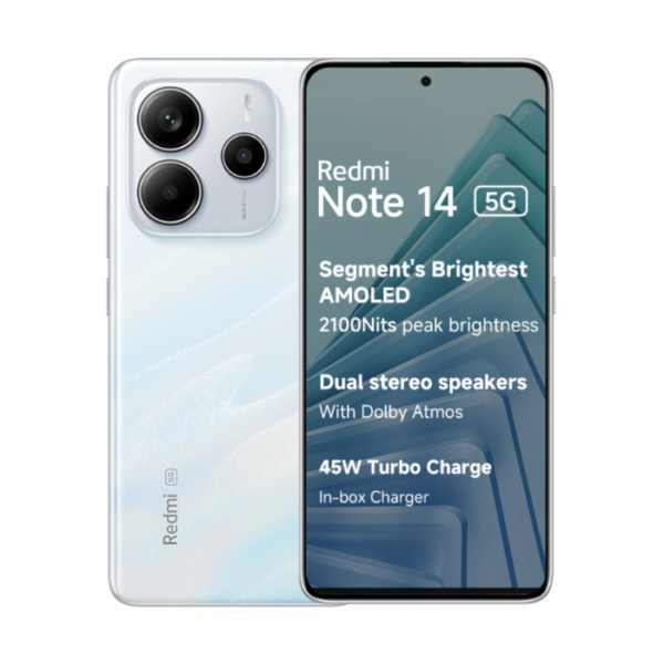 Buy Xiaomi Redmi Note 14 5G 256GB/8GB RAM Coral Green Online in Canada.