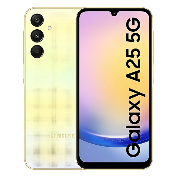 Samsung Galaxy A25 5G 256GB/8GB RAM Yellow Dual Sim Global Version SM-A256E-DSN + eSim Support
