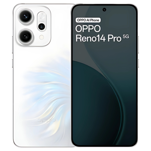 Oppo Reno 14 Pro 5G 512GB/12GB RAM Whi Dual SIM
