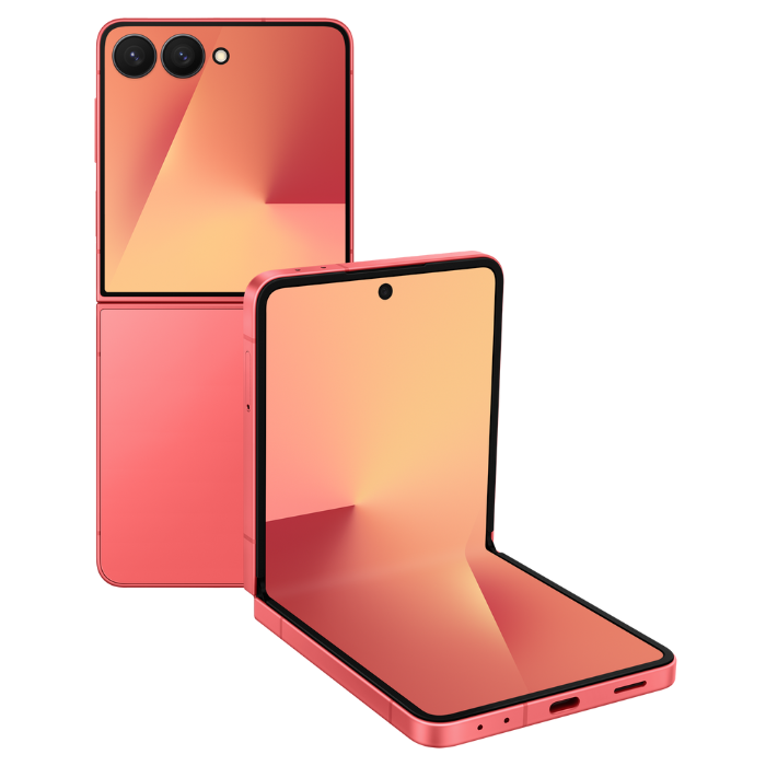 Galaxy Z Flip 7 5G 256GB/12GB RAM Coralred Dual Sim Global Version SM-F766B/DS + eSim Support