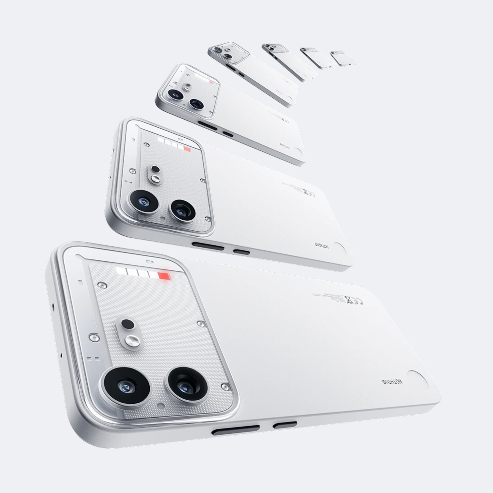 4 Nothing Phone 4b 5G 128GB/8GB RAM White Dual SIM Global Version